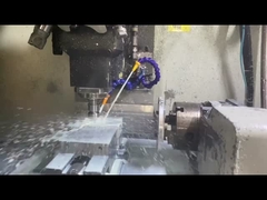 peças fazendo à máquina de alumínio do cnc