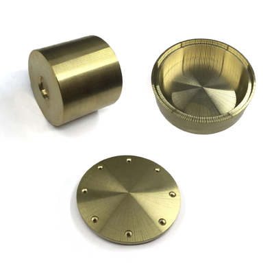 Peças de Latão Usinadas em CNC de Alta Precisão
