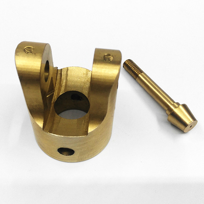 Partes de cobre CNC anodizado de cor durável para aplicações industriais