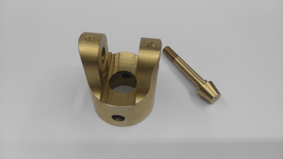 Partes de cobre CNC anodizado de cor durável para aplicações industriais