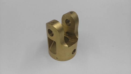 Partes de cobre CNC anodizado de cor durável para aplicações industriais
