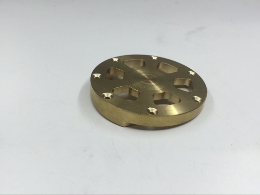 Fabricação de peças mecânicas simples de cobre CNC para necessidades de fabricação personalizadas