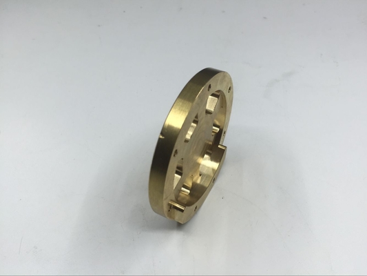 Fabricação de peças mecânicas simples de cobre CNC para necessidades de fabricação personalizadas