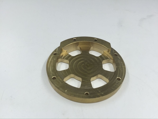 Fabricação de peças mecânicas simples de cobre CNC para necessidades de fabricação personalizadas