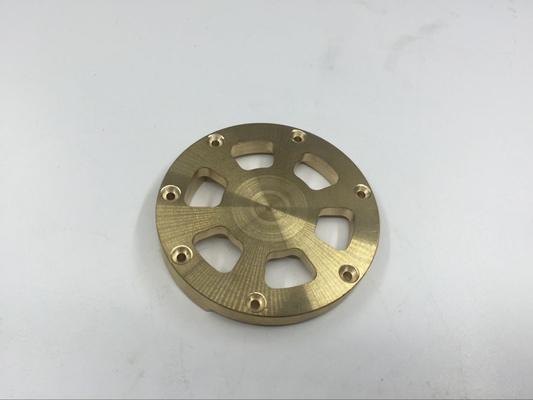 Fabricação de peças mecânicas simples de cobre CNC para necessidades de fabricação personalizadas