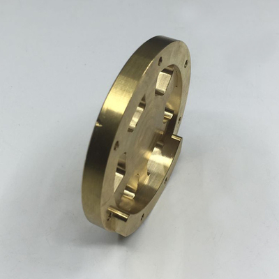 Fabricação de peças mecânicas simples de cobre CNC para necessidades de fabricação personalizadas