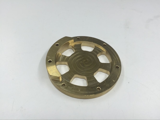 Fabricação de peças mecânicas simples de cobre CNC para necessidades de fabricação personalizadas
