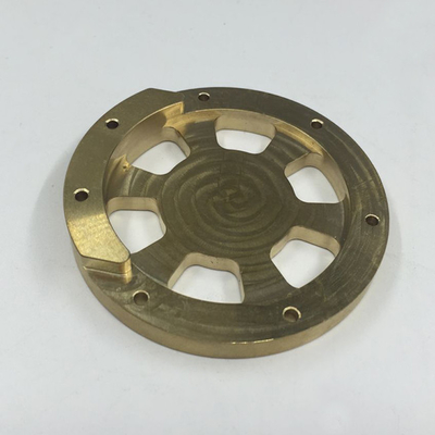Fabricação de peças mecânicas simples de cobre CNC para necessidades de fabricação personalizadas