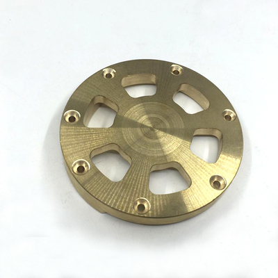 Fabricação de peças mecânicas simples de cobre CNC para necessidades de fabricação personalizadas