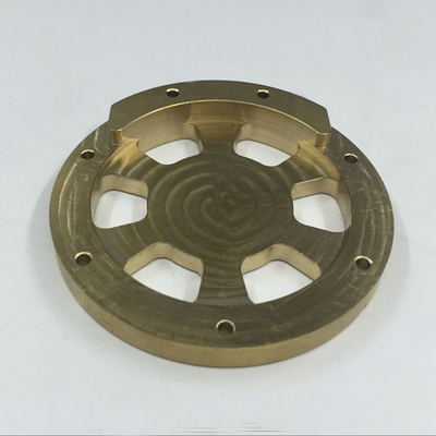 Fabricação de peças mecânicas simples de cobre CNC para necessidades de fabricação personalizadas