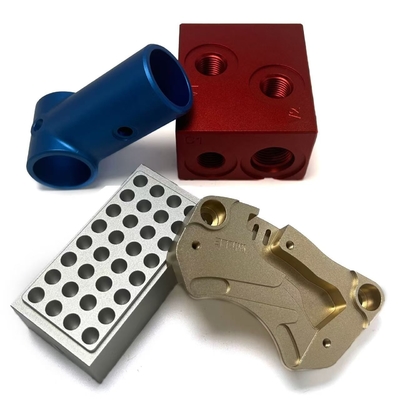 Processamento CNC de Peças de Alumínio Anodizado para Indústria