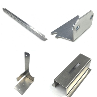 Peças metálicas de chapa de usinagem CNC personalizada de precisão