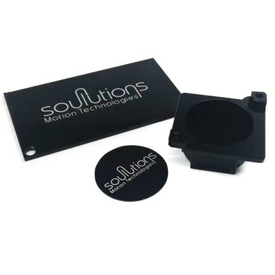 Peças usinadas CNC de precisão com serviços de gravação a laser personalizados