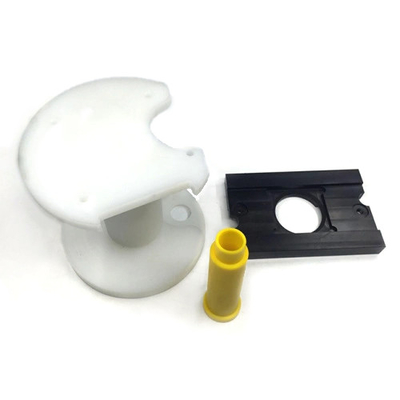 Peças de Delrin coloridas de fresagem CNC personalizadas para produção precisa