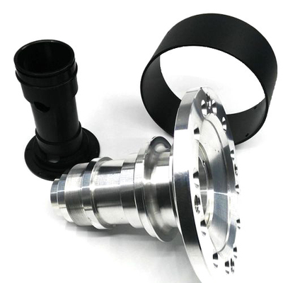 Partes de alumínio de torneamento CNC para automação industrial