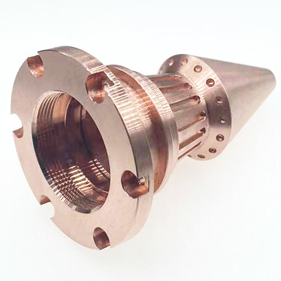 5 peças feitas à máquina cobre C11000 C12000 C12000 C36000 do CNC da linha central