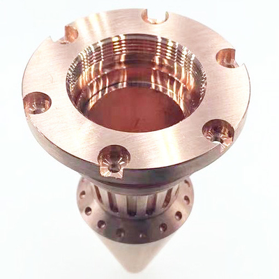 5 peças feitas à máquina cobre C11000 C12000 C12000 C36000 do CNC da linha central