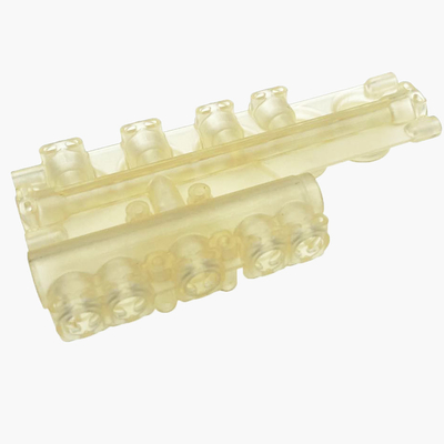 Polysulfone amarelo feito sob encomenda de PPSU que faz à máquina a precisão de trituração de gerencio do CNC
