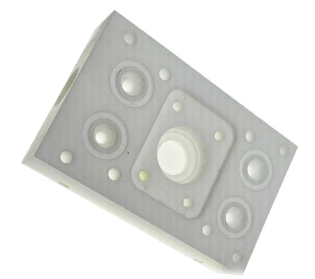 CNC feito sob encomenda do  PTFE que faz à máquina 0.05mm que lustram